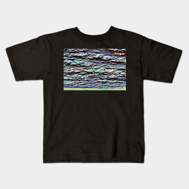 Martian Morning sureal abstract Kids T-Shirt by stevepaint